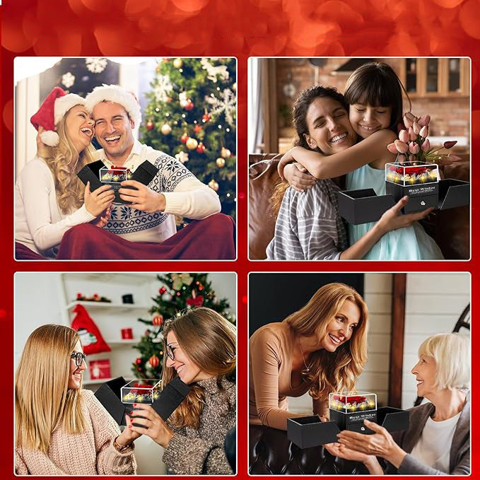 Evighetsblommor i Presentask