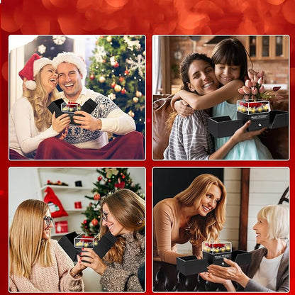 Evighetsblommor i Presentask