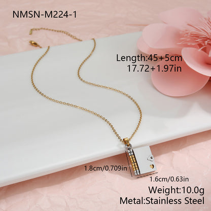 Alla hjärtans dag-present: Hjärtformat halsband