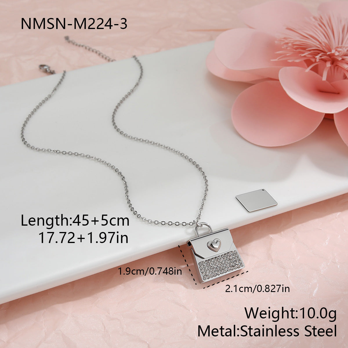 Alla hjärtans dag-present: Hjärtformat halsband